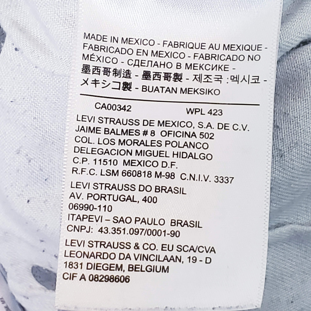 Levi's 511 distressed denim cuffed cutoff shorts - Picture 5 of 7